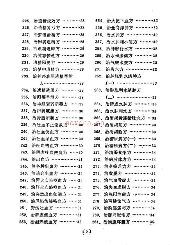 管永昌中医验方集锦216页PDF 中医秘方
