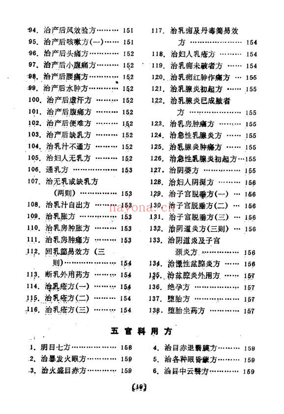 管永昌中医验方集锦216页PDF 中医秘方