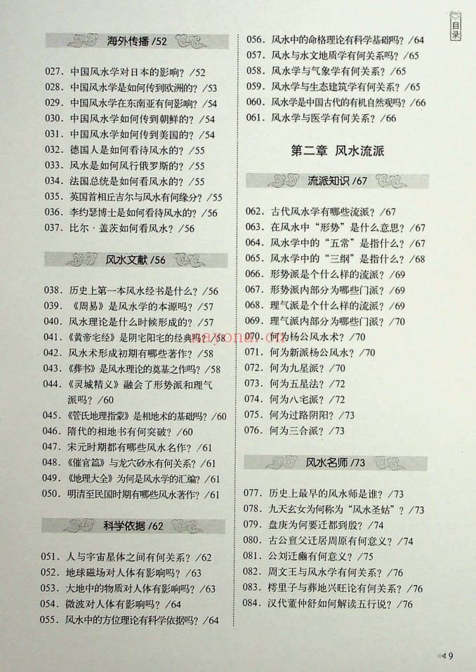 王学典风水百科2000问602页PDF 风水百科