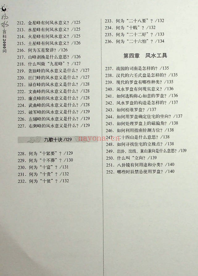 王学典风水百科2000问602页PDF 风水百科