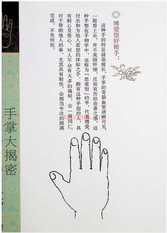 手相藏在手中的人生密码97页PDF 手相学教程