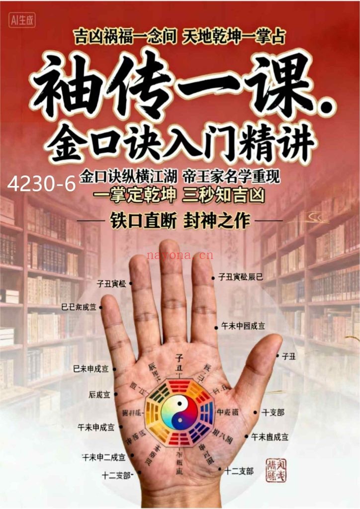 《袖传一课·金口诀入门精讲》6