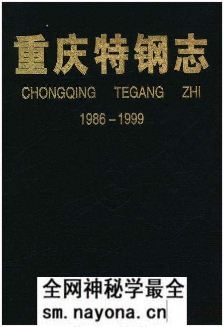 《重庆特钢志 1986-1999》.pdf电子版_重庆市志预览图