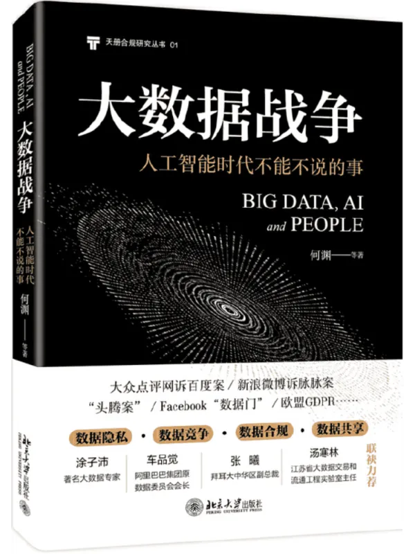 《大数据战争:人工智能时代不能不说的事》何渊【文字版_PDF电子书_】 《大数据战争:人工智能时代不能不说的事》封面图片