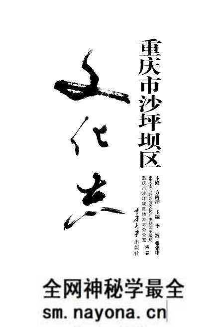 《重庆市沙坪坝区文化志》.pdf电子版_重庆市志预览图1 《重庆市沙坪坝区文化志》.pdf电子版_重庆市志预览图1