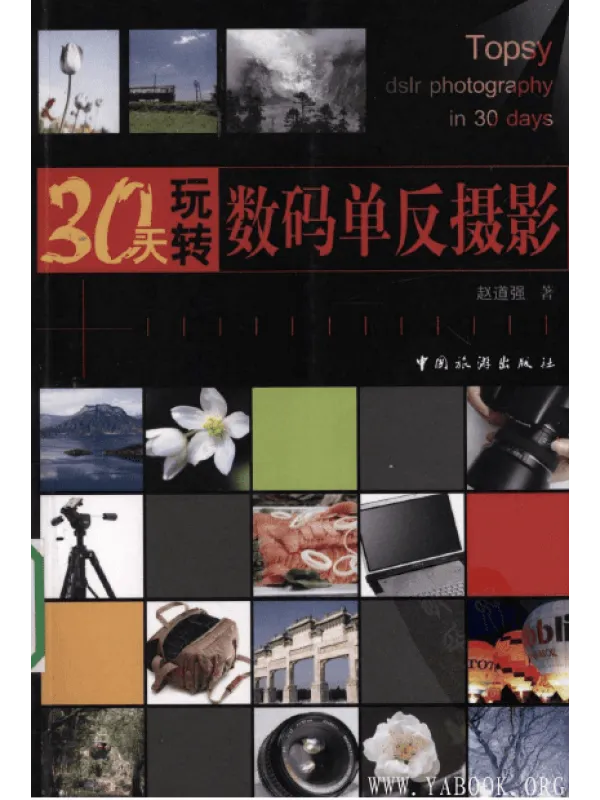 《30天玩转数码单反摄影》赵道强.高清扫描版PDF 《30天玩转数码单反摄影》封面图片