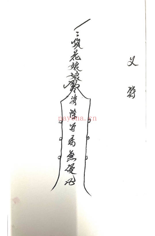 顶花教符秘31页PDF 符咒秘本