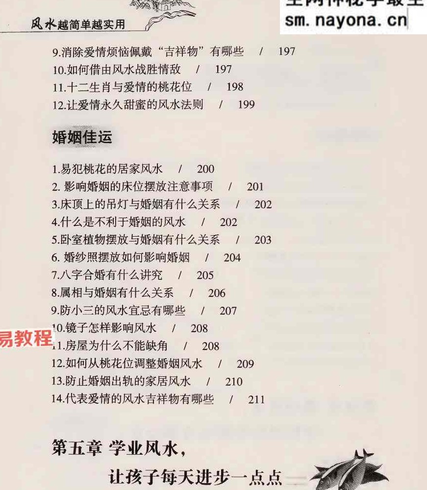 风水越简单越实用 李琴 256页