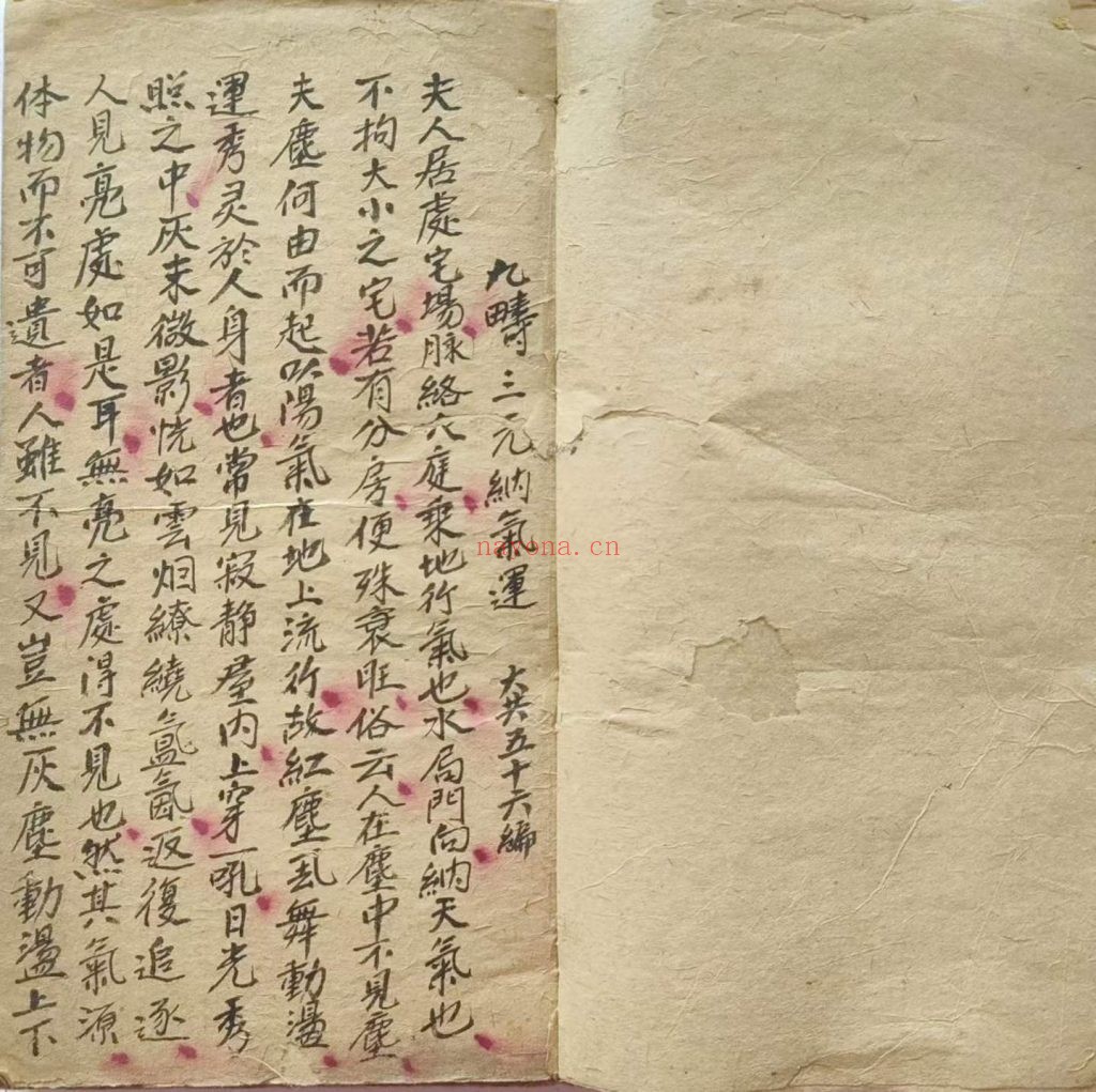 《九畴书全卷》九时书10