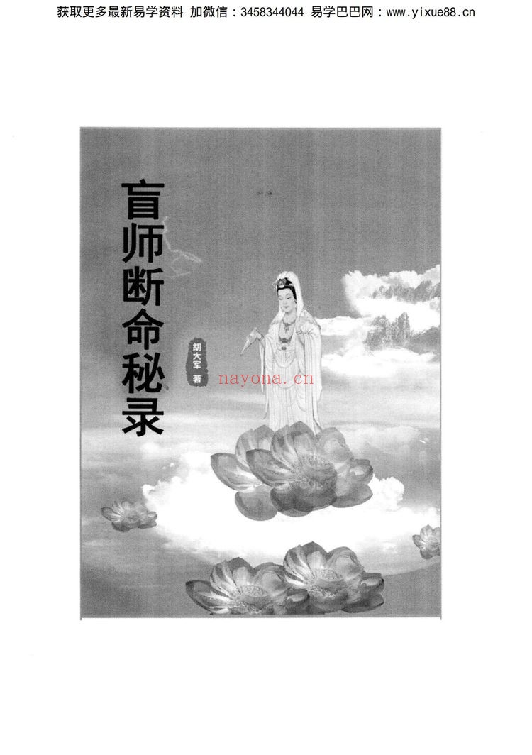 胡大军《盲师断命秘录》PDF电子书（156页）