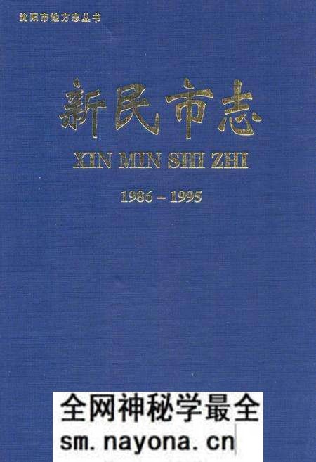 《《新民市志(1986-1995)》》.pdf电子版_辽宁省志预览图