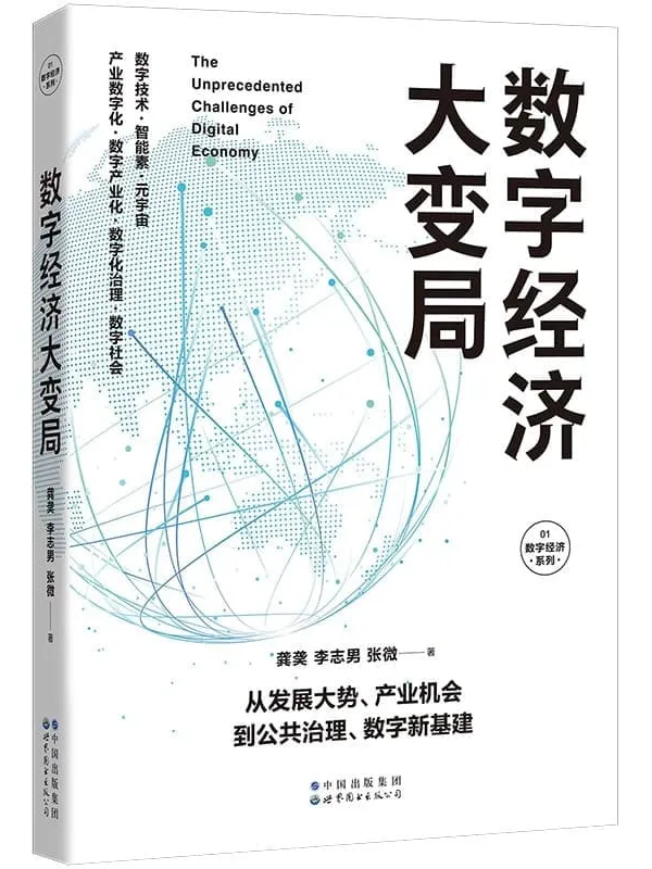 《数字经济大变局》李志男,张微【扫描版_PDF电子书_推荐】 《数字经济大变局》封面图片
