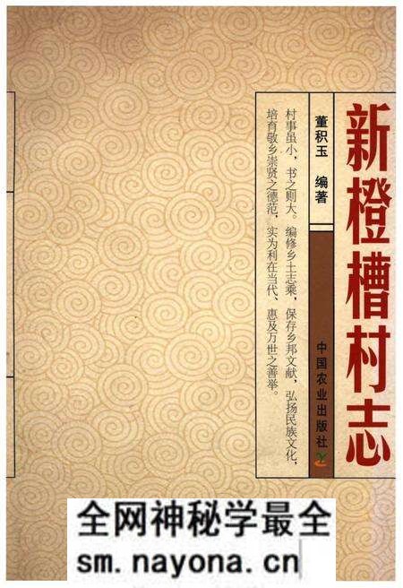 《新橙槽村志》.pdf电子版_宁夏回族自治区志预览图 《新橙槽村志》.pdf电子版_宁夏回族自治区志预览图