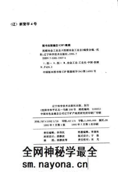 《抚顺冶金工业志》.pdf电子版_辽宁省志预览图2