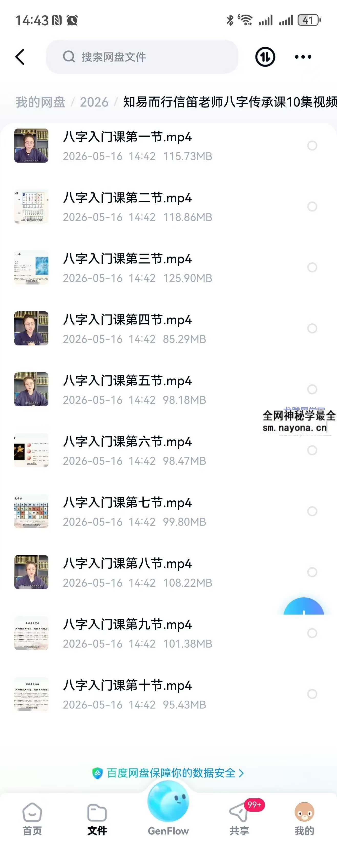 知易而行信笛老师八字传承课10集视频课