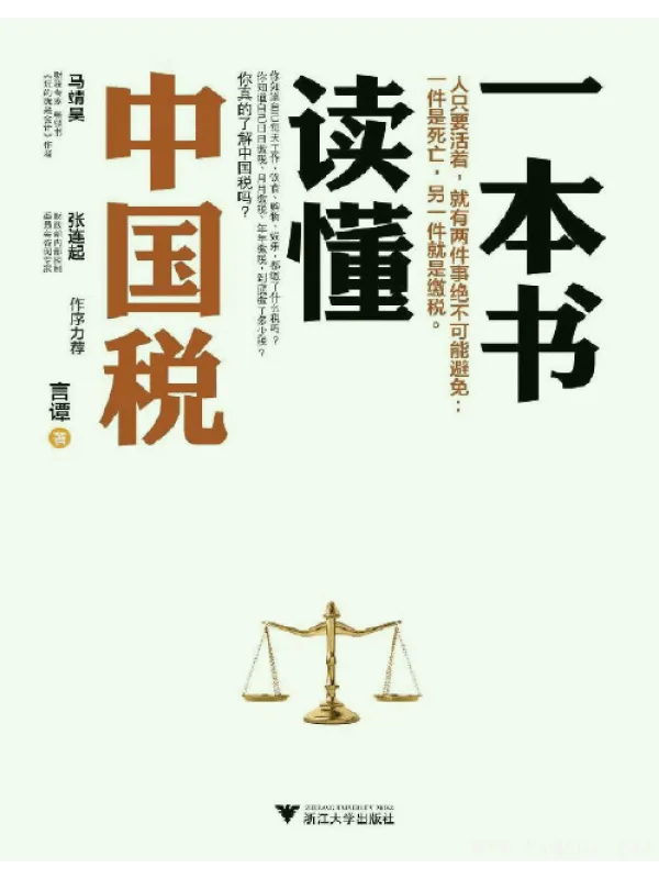 《一本书读懂中国税》封面图片