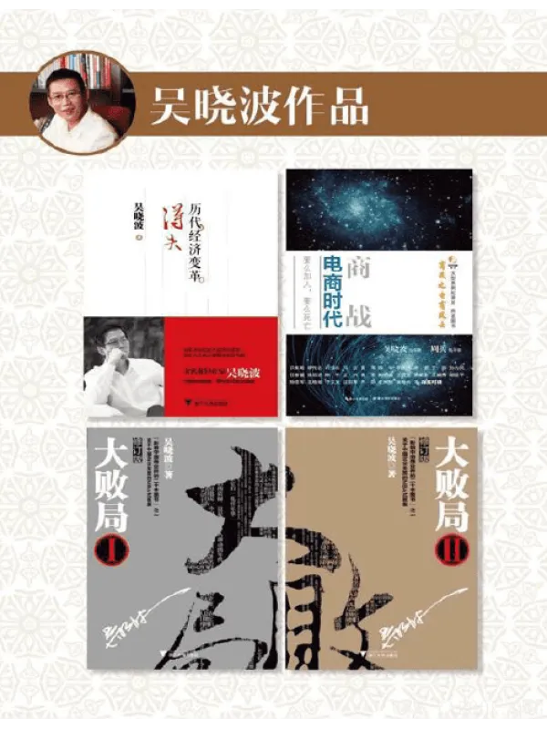 《历代经济变革得失,商战：电商时代,大败局套装版》封面图片
