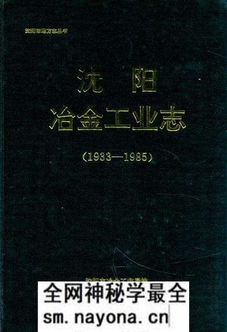 《沈阳冶金工业志(1933-1985)》.pdf电子版_辽宁省志预览图