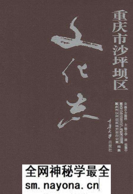 《重庆市沙坪坝区文化志》.pdf电子版_重庆市志预览图 《重庆市沙坪坝区文化志》.pdf电子版_重庆市志预览图