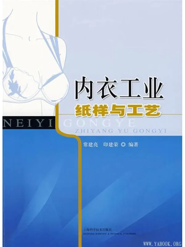 《内衣工业纸样与工艺》封面图片