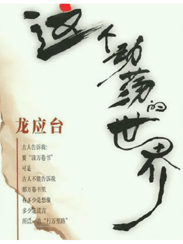 《这个动荡的世界》封面图片