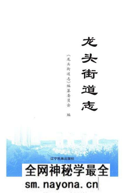 《龙头街道志》.pdf电子版_辽宁省志预览图1