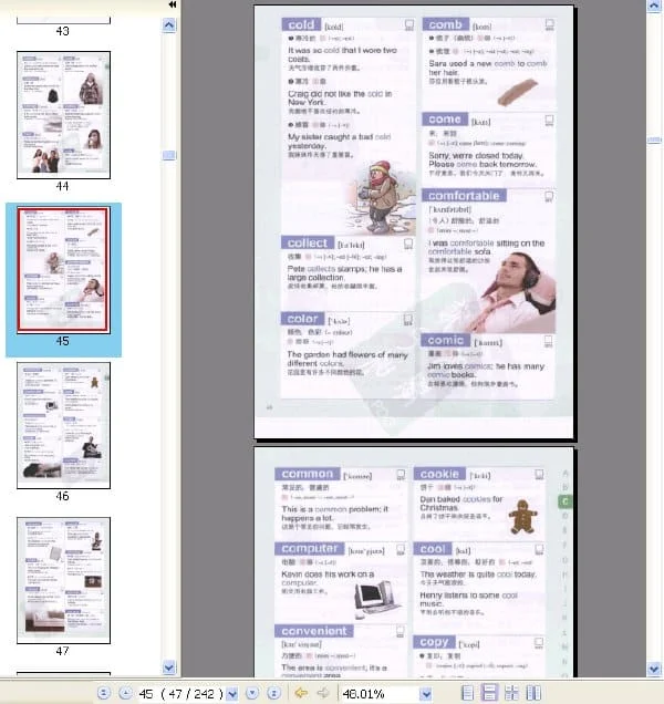 《图解速记英语1200词》.希伯伦股份有限公司.扫描版[PDF]