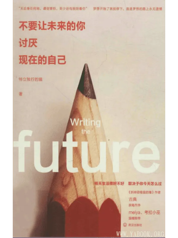 《不要让未来的你讨厌现在的自己》封面图片