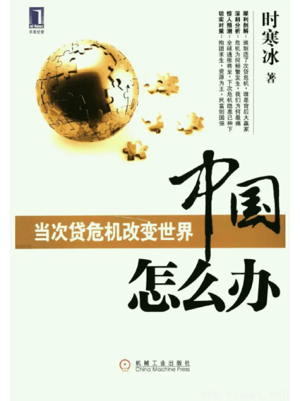 《中国怎么办：当次贷危机改变世界》封面图片