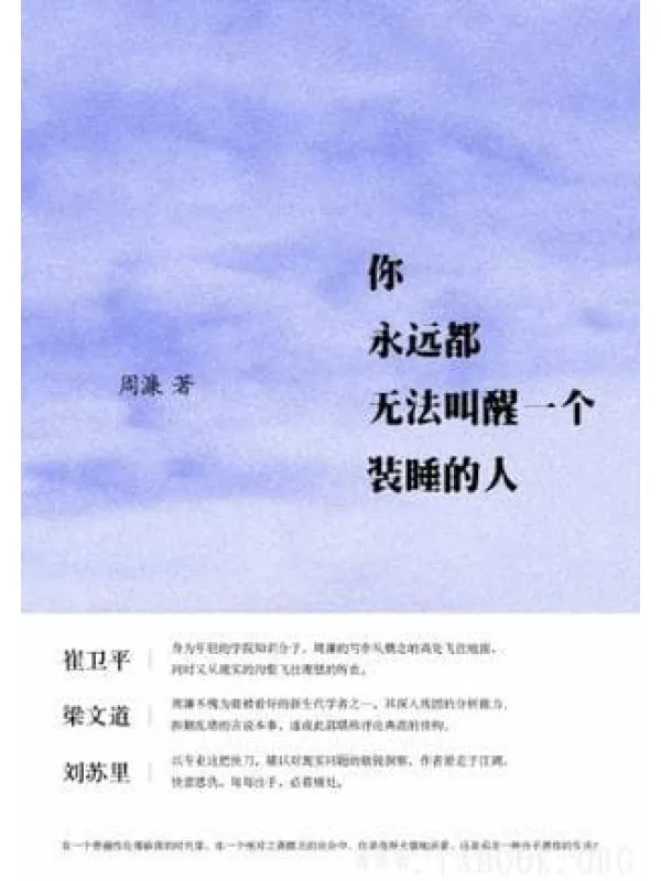 《你永远都无法叫醒一个装睡的人》封面图片