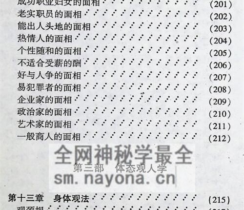 C385人相命运学秘笈PDF电子书316页