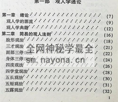 C385人相命运学秘笈PDF电子书316页