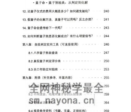 K2159《童子命·童子煞秘典从判定到化解》PDF电子书278页