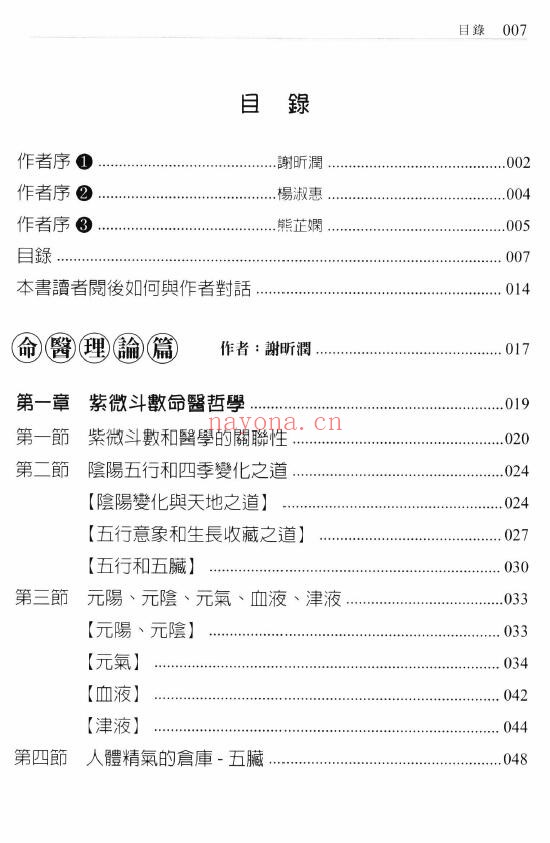 谢昕润、杨淑惠、熊芷娴合着《斗数医学与美容美体》450页 易学 第1张