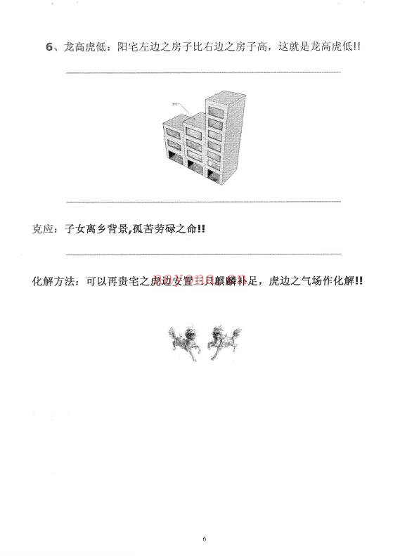 阳宅吉凶及化煞术68页PDF 阳宅风水教程