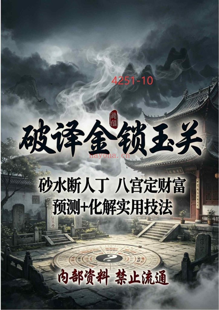 《破译金锁玉关》无水印10