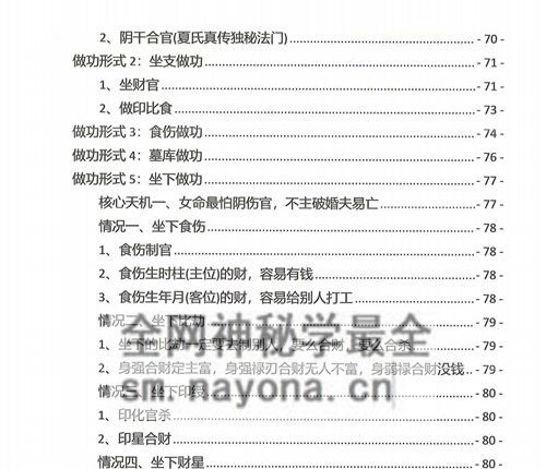 A2345夏光明命理直播笔记4.0PDF电子书482页