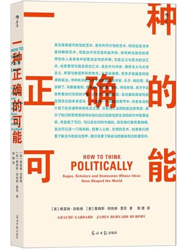 《一种正确的可能》封面图片