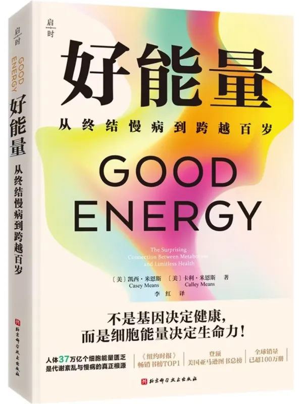 《好能量：从终结慢性到跨越百岁》封面图片