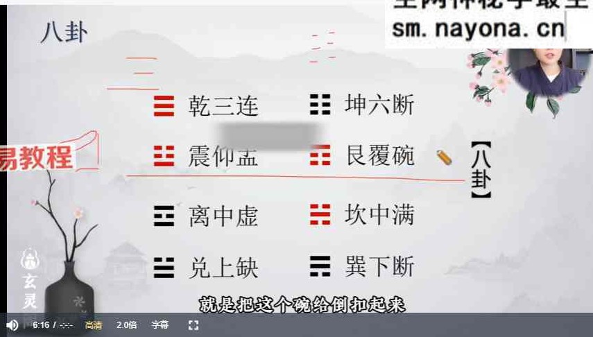 知易而行 信笛 六爻专业课（完整版）40集视频
