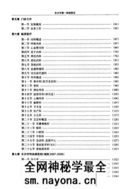 《长沙市第一医院院志(1986-2009)》.pdf电子版_湖南省志预览图5 《长沙市第一医院院志(1986-2009)》.pdf电子版_湖南省志预览图5