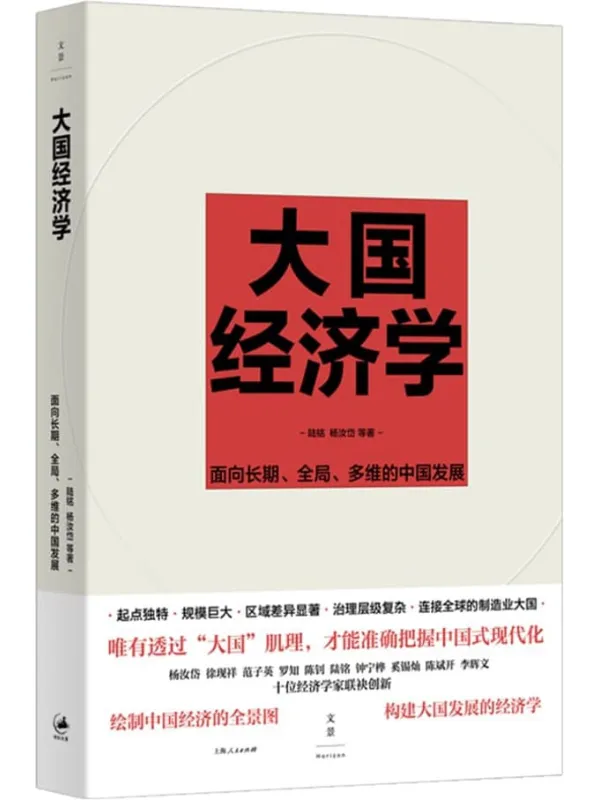 《大国经济学:面向长期、全局、多维的中国发展》陆铭;杨汝岱 等【文字版_PDF电子书_】 《大国经济学:面向长期、全局、多维的中国发展》封面图片