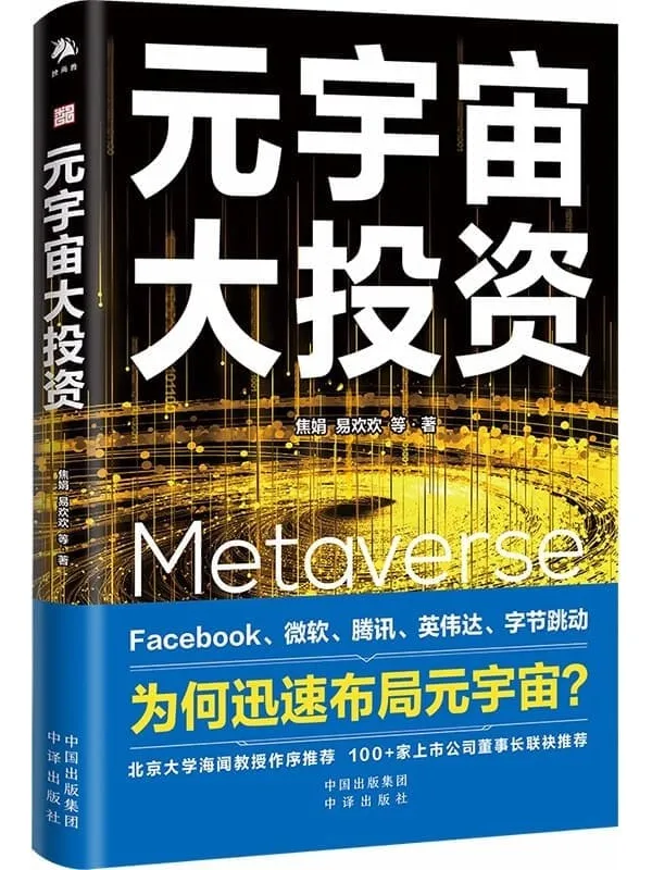 《元宇宙大投资,元宇宙,元宇宙通证》封面图片