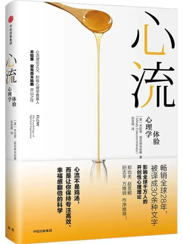 《心流：最优体验心理学》封面图片