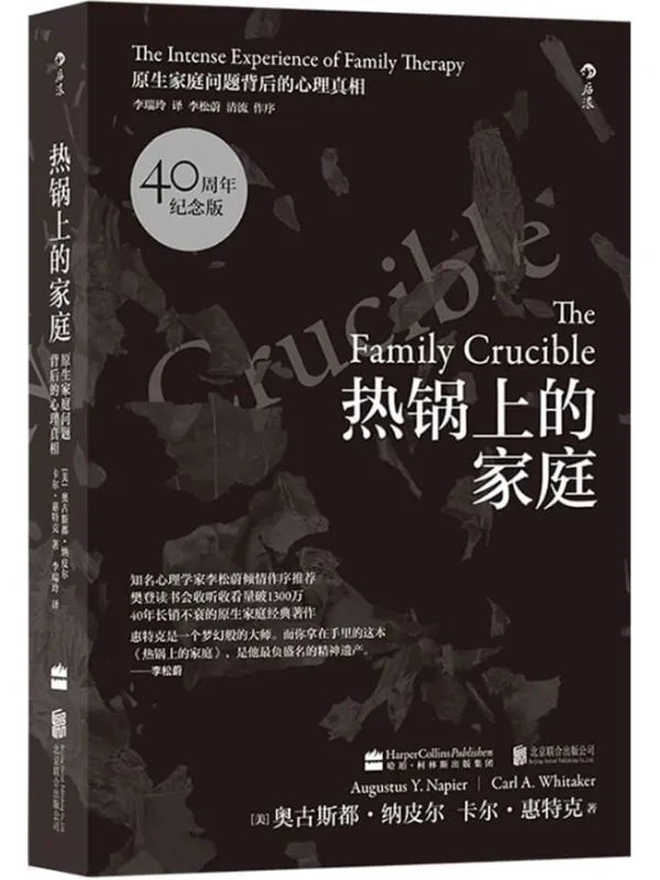 《热锅上的家庭： 家庭问题背后的心理真相》封面图片