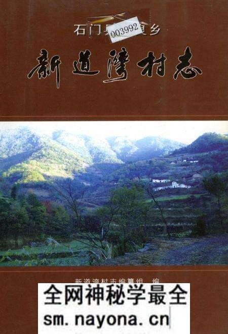 《新道湾村志》.pdf电子版_湖南省志预览图