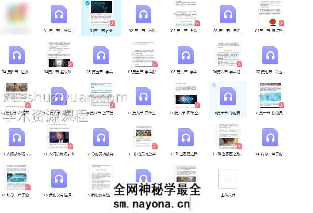 甲子学院 洛臣 命运的变量课程15节录音+15个pdf