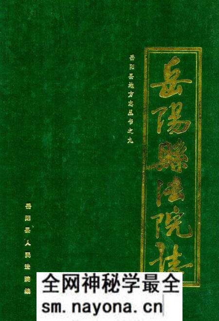《《岳阳县法院志》》.pdf电子版_湖南省志预览图