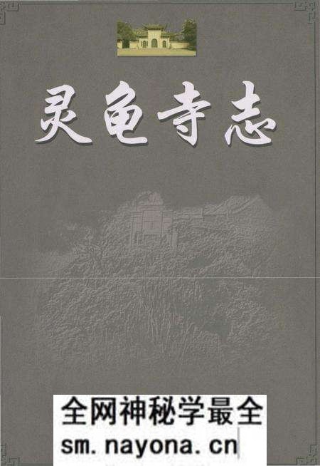 《灵龟寺志》.pdf电子版_湖南省志预览图