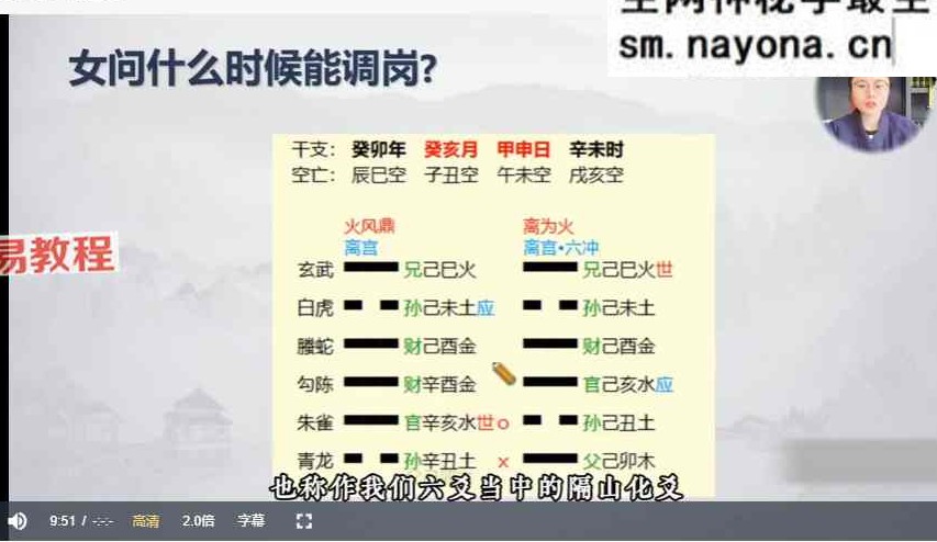 知易而行 信笛 六爻专业课（完整版）40集视频